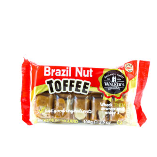 Walkers Toffee Brazil Nut 100g