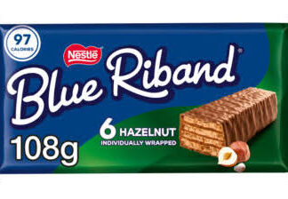 Nestles Blue Riband Hazelnut 6pk